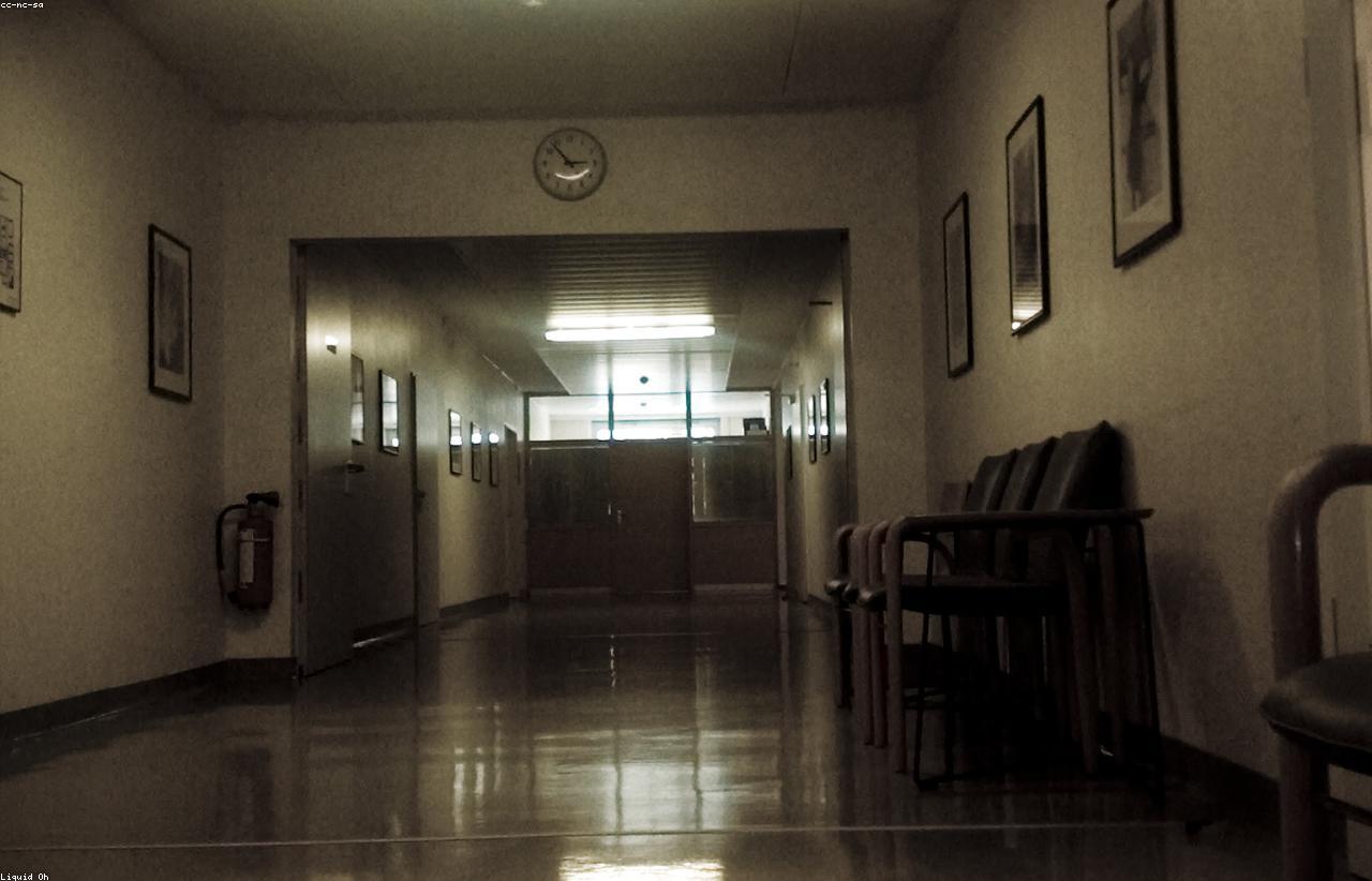 Sala de espera e triagem clínica